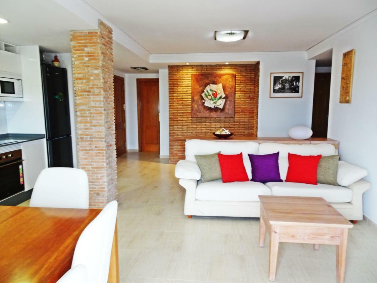Neptuno Apartamento - Frente A La Playa Daimús Extérieur photo