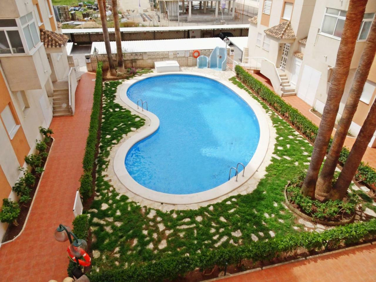Neptuno Apartamento - Frente A La Playa Daimús Extérieur photo