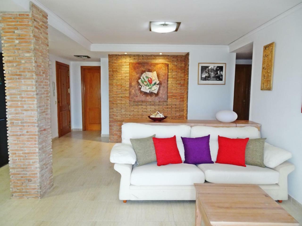 Neptuno Apartamento - Frente A La Playa Daimús Extérieur photo